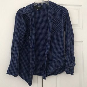 Hurley button down flannel